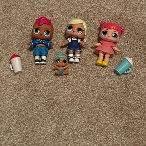 LOL dolls.  Excellent condition